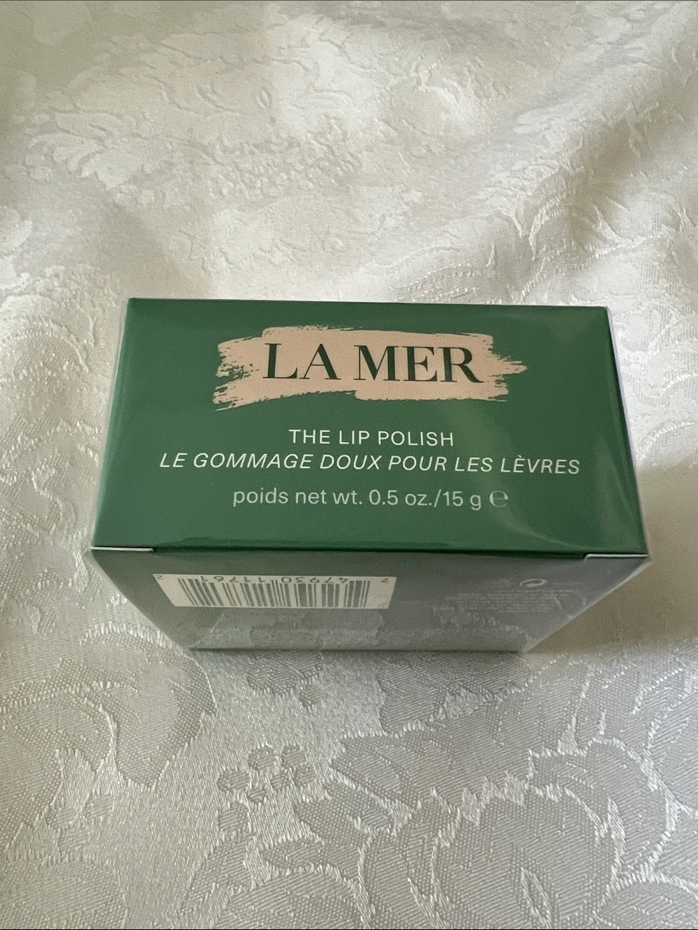 La Mer Lip Polish - Green and Cream Box